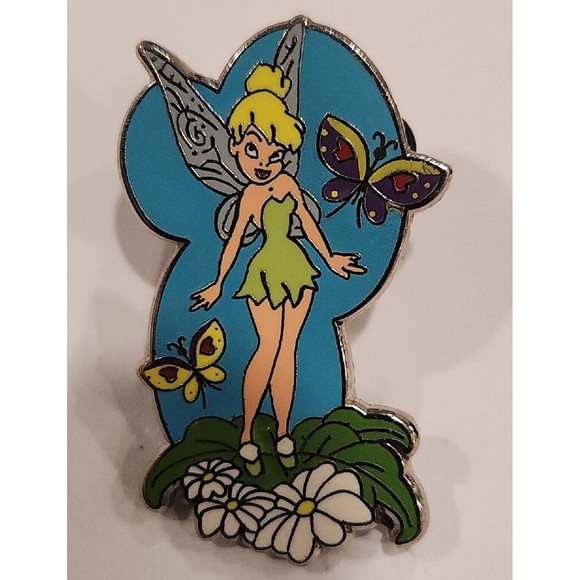 Disney Pin  67885 Tinker Bell Starter Peter Pan Fairy with Butterflies - Picture 1 of 6